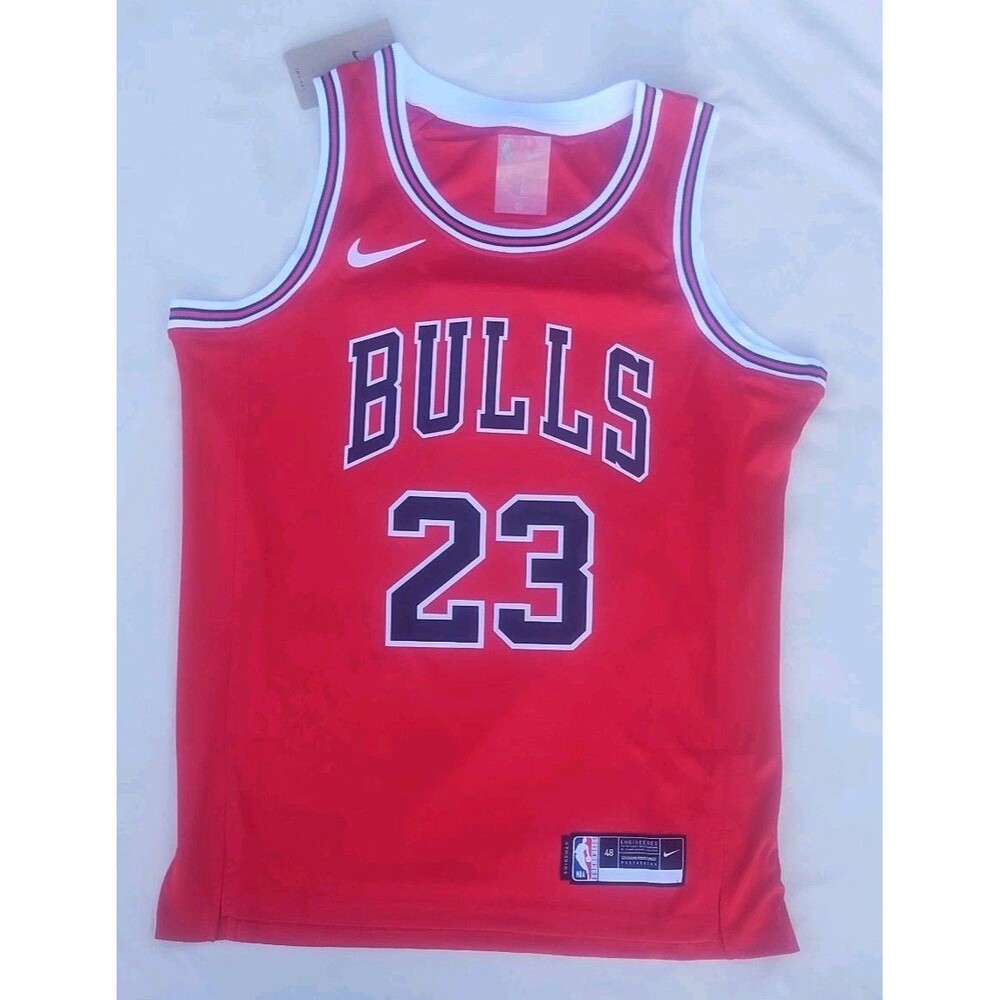 Michael Jordan Chicago Bulls #23 Basketball Jersey Sz Large